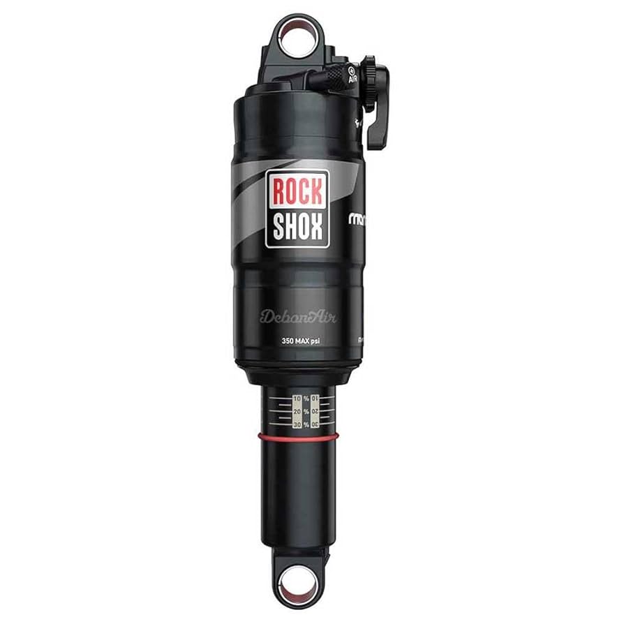 Rockshox Monarch RT3 Debonair 190x50と付属品 RockShox Monarch RT3 Rear Shock, 7.25x1.90 (184x48mm), 2014